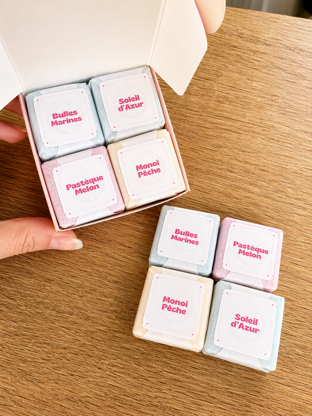 Les Pépites de l’Été — Coffret de 8 fondants parfumés