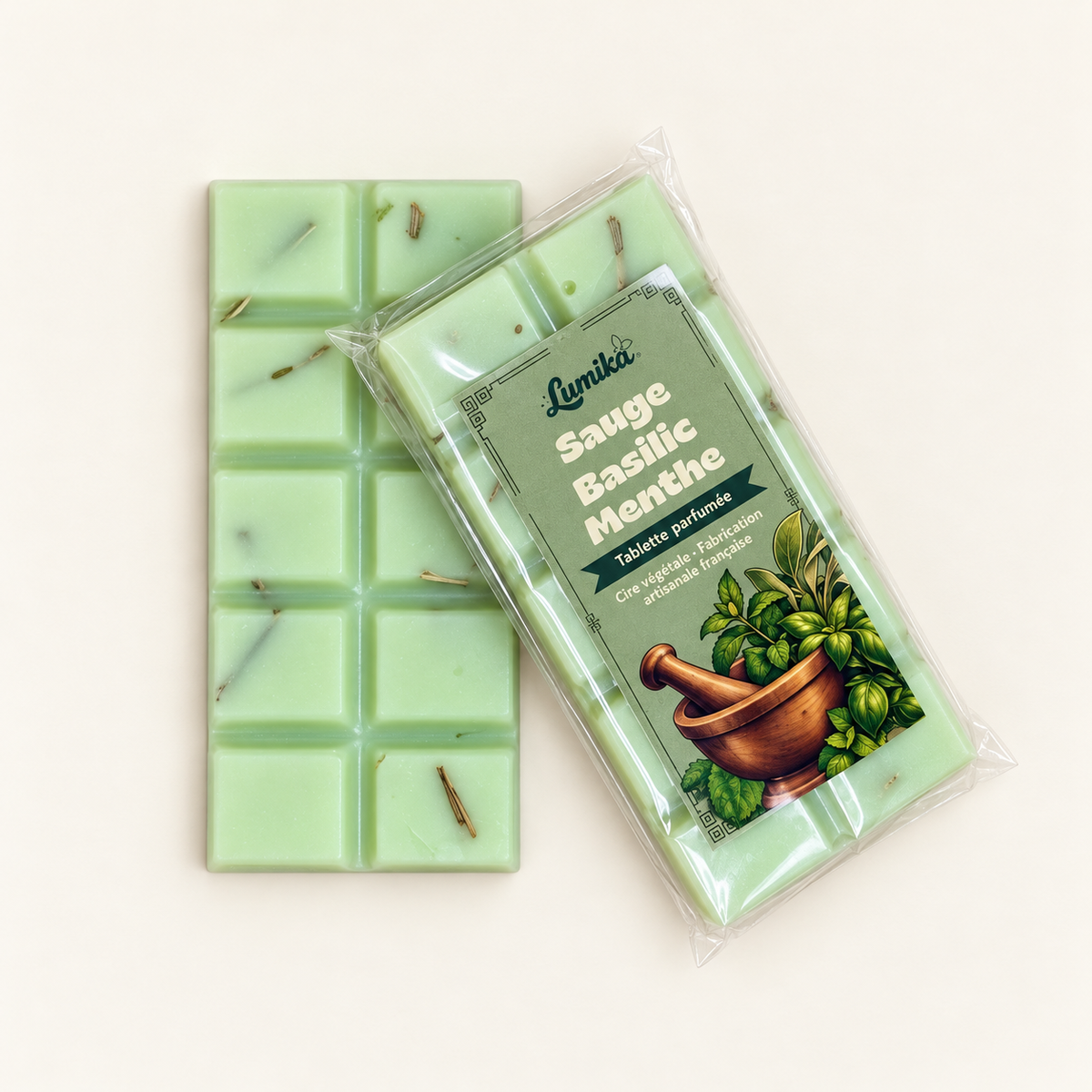 Sauge Basilic Menthe — Tablette parfumée