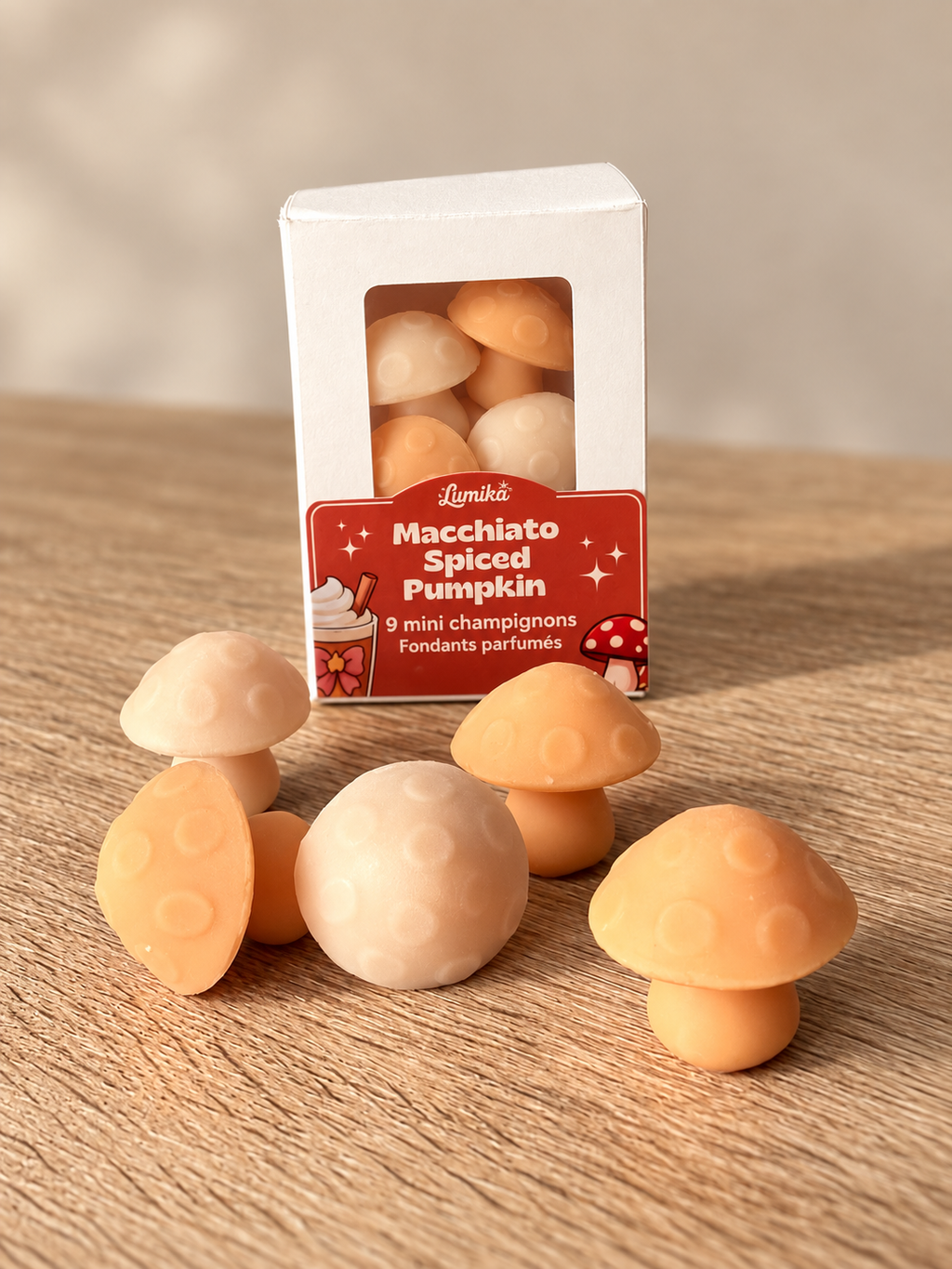 Macchiato Spiced Pumpkin — 9 petits champignons parfumés
