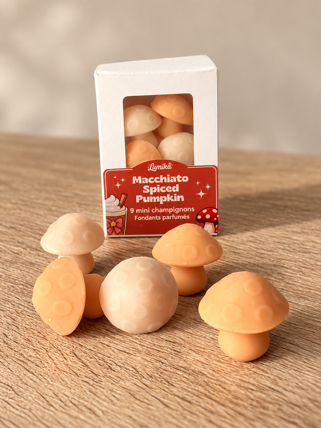 Macchiato Spiced Pumpkin — 9 petits champignons parfumés