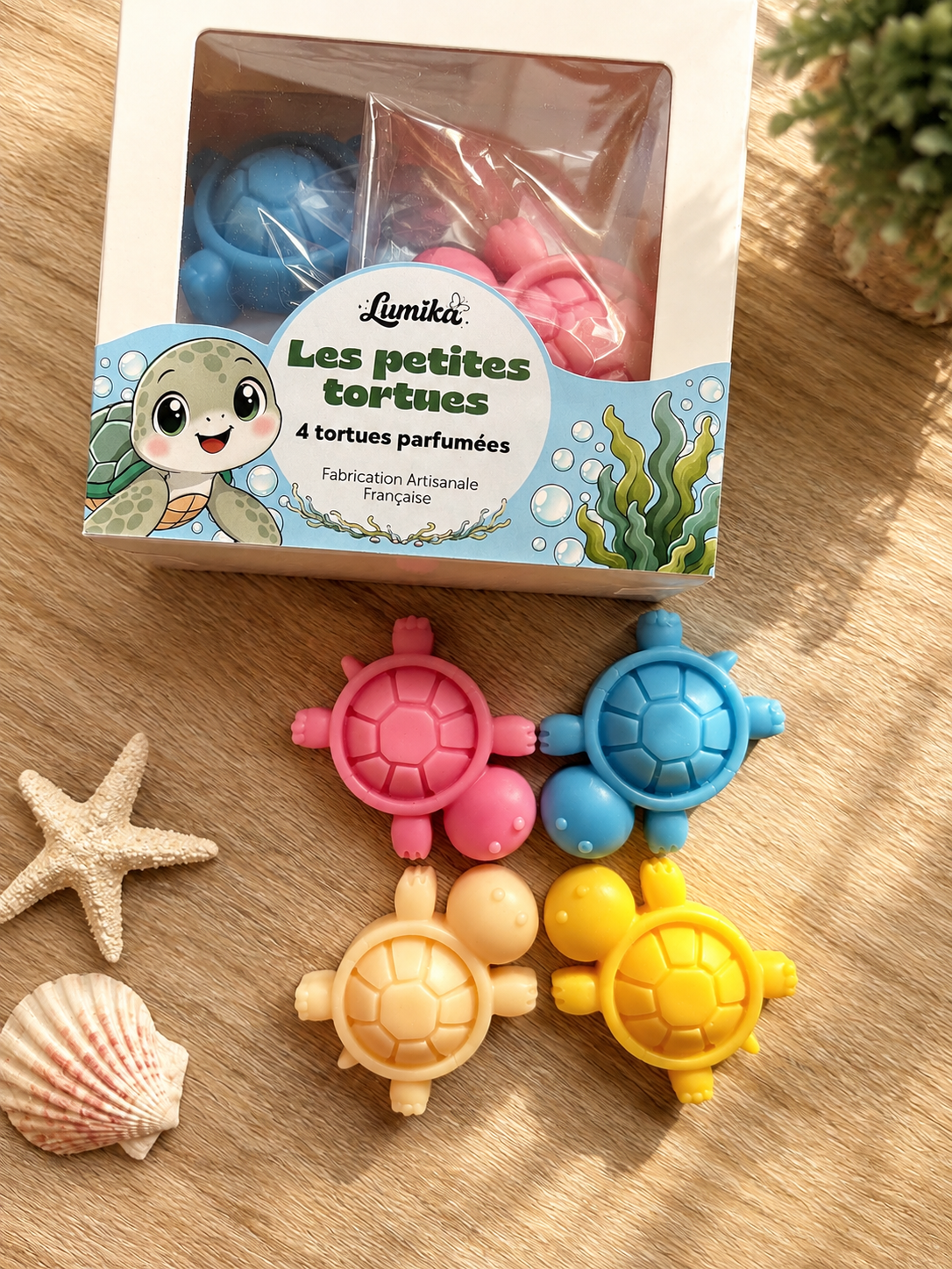 Les Petites Tortues - Coffret de fondants parfumés
